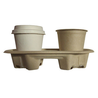 7oz-2oz Recyclable Paper Cups Bagasse Disposable Yogurt Cups With Lids