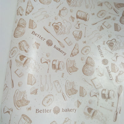 45gsm Unbleached Butter Greaseproof Paper Parchment Cheese Wrapping Paper