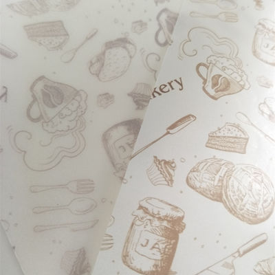 45gsm Unbleached Butter Greaseproof Paper Parchment Cheese Wrapping Paper