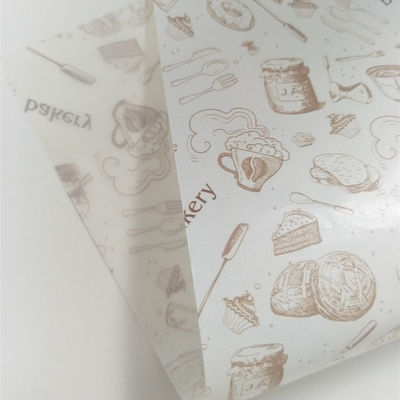 45gsm Unbleached Butter Greaseproof Paper Parchment Cheese Wrapping Paper