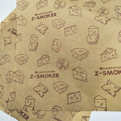 45gsm Unbleached Butter Greaseproof Paper Parchment Cheese Wrapping Paper