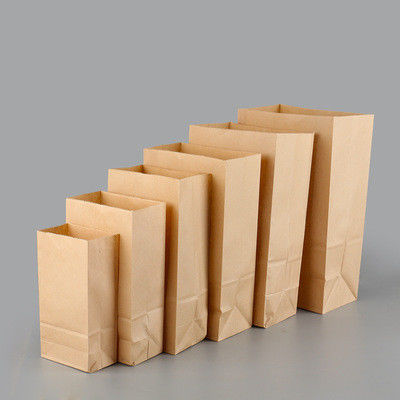 4C Print Oilproof Takeaway Paper Bags For Food Delivery 24*15.5*7.5cm