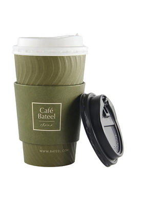 20oz Compostable Recyclable Paper Cups 160gsm-400gsm Coffee Paper Cups With Lids
