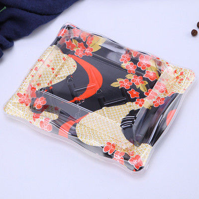 One Time BOPS HIPS Sushi Takeaway Packaging 14x8x2cm