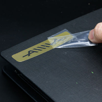 Transparent Embossed Packaging Stickers Labels Waterproof