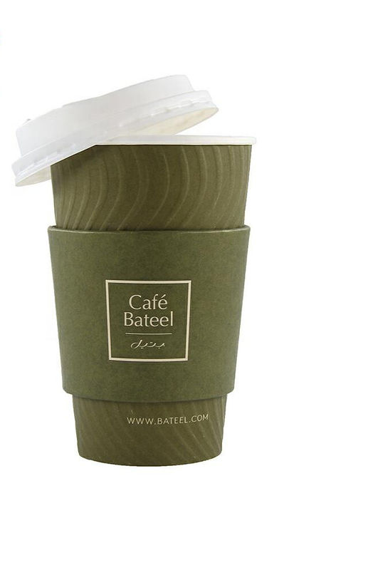 20oz Compostable Recyclable Paper Cups 160gsm-400gsm Coffee Paper Cups With Lids